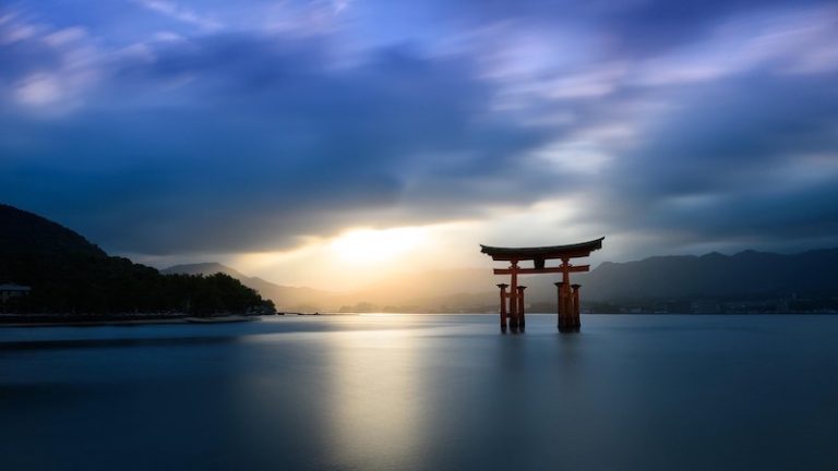 Golden gates opening to light – symbolic of Heaven opening in BaZi